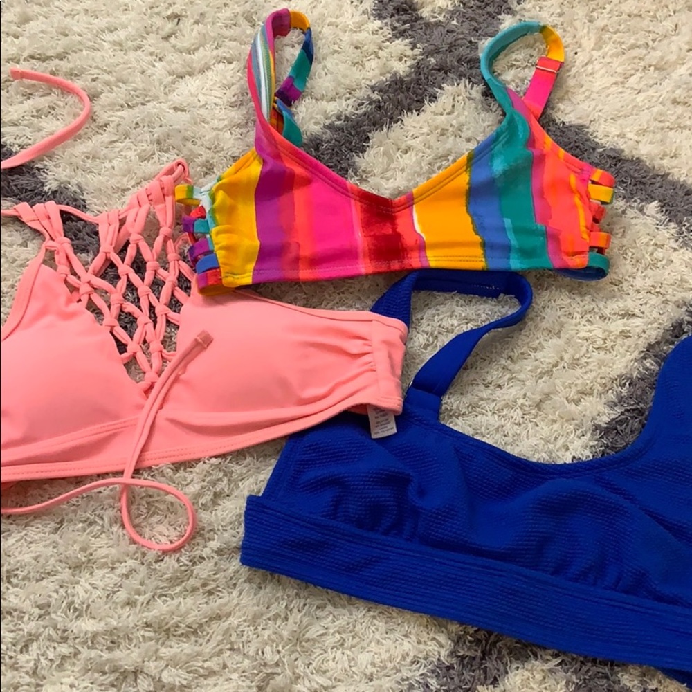 colorful bikkni tops